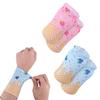 Mikovivi 2 Pairs Ice Cream Wristbands, Ice Cream Drip Baseball Cooling Arm Sleeve for Outdoor Sports Accessories (Pink and Light Blue) view 1