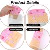 Mikovivi 2 Pairs Ice Cream Wristbands, Ice Cream Drip Baseball Cooling Arm Sleeve for Outdoor Sports Accessories (Pink and Light Blue) view 3