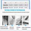 KYTGFH Foot Drop Orthosis Drop Foot Brace Foot Ankle Stabilizer for Hemiplegia Stroke Shoes Walking,Left Foot,XL,Right Foot,S view 3