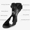 KYTGFH Foot Drop Orthosis Drop Foot Brace Foot Ankle Stabilizer for Hemiplegia Stroke Shoes Walking,Left Foot,XL,Right Foot,S view 4