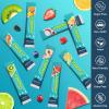 JYNOREX Electrolytes Powder Packets Sugar Free, 30 Sticks High Sodium Hydration Packets, Electrolyte Drink Mix with Lemon Lime Watermelon Peach Berry Kiwi Tropical Punch Lychee Cranberry, 10.5OZ view 4