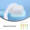 Hoement Cartoon Toothbrush 4pcs Soft Bristle Manual Toothbrushes for Ages 2-10, Colorful Teeth Cleaning Brush Set for Boys view 4