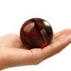 AierCrystal 1.97-2.36in Red Tiger's Eye Sphere with Stand, Natural Stone Crystal Ball, Feng Shui Home Decoration Positive Energy Scrying Orb Meditation Tool for Spiritual Space Purification view 1