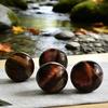 AierCrystal 1.97-2.36in Red Tiger's Eye Sphere with Stand, Natural Stone Crystal Ball, Feng Shui Home Decoration Positive Energy Scrying Orb Meditation Tool for Spiritual Space Purification view 4