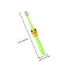 CLISPEED 4pcs Soft Bristle Toothbrushes, Cartoon Design, Suitable for Ages 2-10, Mild Cleaning Brush with Colorful Handles for Boys and view 2