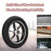 10 Inch Wheelchair Wheel Replacement | PU Low Noise Caster Tire for Rollator/Walker/Trolley | Sturdy Aluminum Hub, Easy Installation view 2