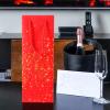 IMIKEYA 6pcs Red Paper Wine Bags with Handles Single Bottle Carrier Bags for Wrapping view 4