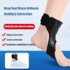 KYTGFH Drop Foot Orthosis, Foot Drop Brace Ankle Brace Support for Hemiplegia Stroke, Effective Relieve Pain for Walking,A,M,A,M view 2
