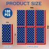 250th Anniversary 4th of July Disposable Paper Napkins, 100 Pcs US Flag Patriotic Red White Blue 2-Ply Luncheon Napkins for America 250th Independence Day Memorial Day Patriotic Party Supplies view 3