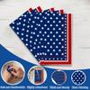 250th Anniversary 4th of July Disposable Paper Napkins, 100 Pcs US Flag Patriotic Red White Blue 2-Ply Luncheon Napkins for America 250th Independence Day Memorial Day Patriotic Party Supplies view 4