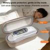 Ear Thermometer Hard Travel Case for Braun Models Such As IRT6520,6500 and 6020 Drop-Resistant Anti-Scratches Humidity-Proof Water-Resistant EVA Storage Case with Soft Shock-Absorbing Lining (Black) view 3