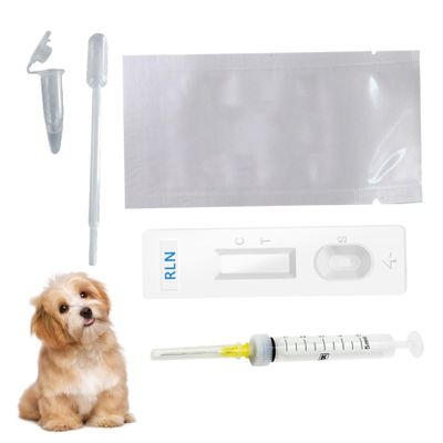 Jorzer Dog Pregnancy Test Kit at Home, Fast and Accurate Detection Dog Pregnancy Test with Buffer, Disposable Early for Dogs