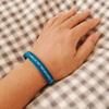 3 pack-D N R (Do Not Resuscitate) Medical Alert Silicone Bracelet for Men & Women - Custom Engraved Emergency Contact & Health Info - 7.1 Inch Waterproof Wristband.Style-A13 view 2