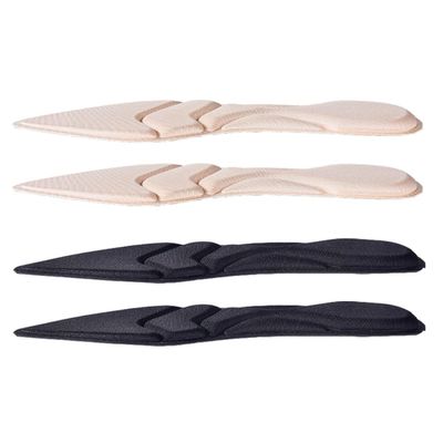 PHENOFICE 2 Pairs Arch Support High Heel Insoles, Shock-Absorption Pointed Shoe Pads with Breathable Sweat-Absorbing Material, Soft Protective Inserts for Foot Relief, Sizes 34-39,