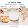 Plodon Silicone Baby Fruit Feeder with 21-Portion Baby Food Freezer Tray view 3