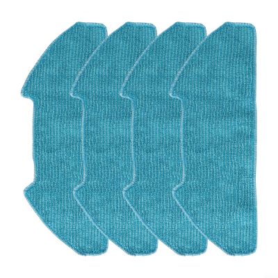 Replacement Mop Cloth For SmartAI S8 Pro And For Redroad R10 Robot Vacuum Cleaner, Microfiber Cleaning Pad, 4-Pack(4 PACK)