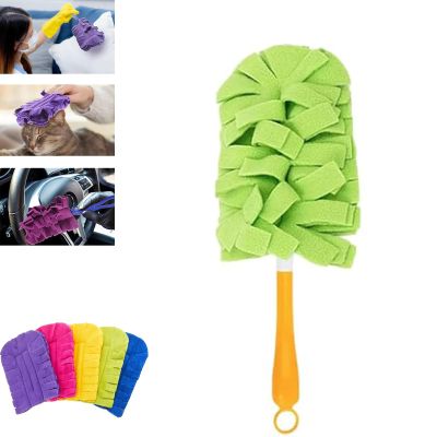 360 Electrostatic Duster Refills, Reusable Microfiber Duster Refills, Washable Reusable, The Sustainable Choice for a Dust-Free Home, for Cleaning Electronics Blinds Furniture Car Cleaner (5*Refills)
