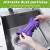 360 Electrostatic Duster Refills, Reusable Microfiber Duster Refills, Washable Reusable, The Sustainable Choice for a Dust-Free Home, for Cleaning Electronics Blinds Furniture Car Cleaner (5*Refills) view 4