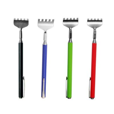 1pc Stainless Steel Telescopic Back Scratcher Massager Extendable Pen Shape Body Massager Clever and attractive