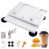HYUIO Tapioca Pearls Forming Machine, DIY Bubble Pearl Maker Tool, Manual Tapioca Pearl Maker Machine, 3-12mm Pill Taro Ball Cassava Ball Rubbing Board,Small Manual Pill Rubbing Board 6mm view 1