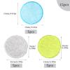 15PCS Reusable Water-Absorbent Spin Mop Pads, 5.9 & 6.3 Inch Round Microfiber Refill for Floor Cleaning view 2