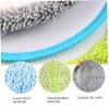 15PCS Reusable Water-Absorbent Spin Mop Pads, 5.9 & 6.3 Inch Round Microfiber Refill for Floor Cleaning view 3