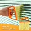 2026 New 7-Finger Microfiber Blind Duster, Washable Cleaning Brush for Window Blinds, AC Vents & Home Dusting, 2-Pack Yellow view 2