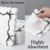 40PCS Black Bow Napkins Disposable Bow Printed Paper Napkin Cocktail Napkins Black and White Napkin for Bachelorette Bridal Engagement Birthday Decorations Supplies view 4