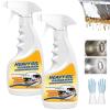 RNAISIKIY Multi-Purpose Heavy Grime Duty Cleaner, 2026 New Heavy Oil Cleaner Stain, 500ML/16.9FL Oz Heavy Oil Stain Cleaner Kitchen, Degreaser Spray for Range Hood, Oven, Pots and Cabinet (2 Pcs) view 1