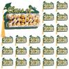 Motiskyy 30 Pack 2026 Graduation Candy Card Class of 2026 Grad Party Favor Supplies Candy Dome Greeting Card with Tassel Chocolate Holder College High School Graduate Gift Box DIY(Green,Gold) view 1