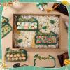 Motiskyy 30 Pack 2026 Graduation Candy Card Class of 2026 Grad Party Favor Supplies Candy Dome Greeting Card with Tassel Chocolate Holder College High School Graduate Gift Box DIY(Green,Gold) view 3