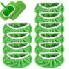 10 Pack Reusable Mop Pads Coral Fleece Microfiber Mop Pads Machine Washable Dry/Wet Mopping Cloths view 1