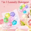 100 PCS 7 in 1 Laundry Detergent, Deep Cleaning Laundry Detergent Capsules for All Fabrics & Colors, Deep Cleaning Detergent Pods with Fabric Softener Beads & Long-Lasting Freshness (50) view 2