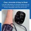 Monitor Digital Upper Arm Cuff - At Home Use Medical Device - Blood Pressure Monitor - Large Display Voice Memory - Sphygmomanometer Medical Equipments - FC-BP130 view 3