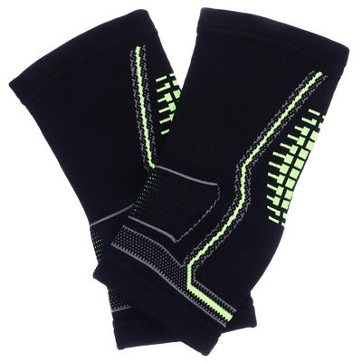 FESTFENDS Compression Ankle Brace 1 Pair Green Sports Ankle Support Sleeve for Basketball Men Size M 38-40