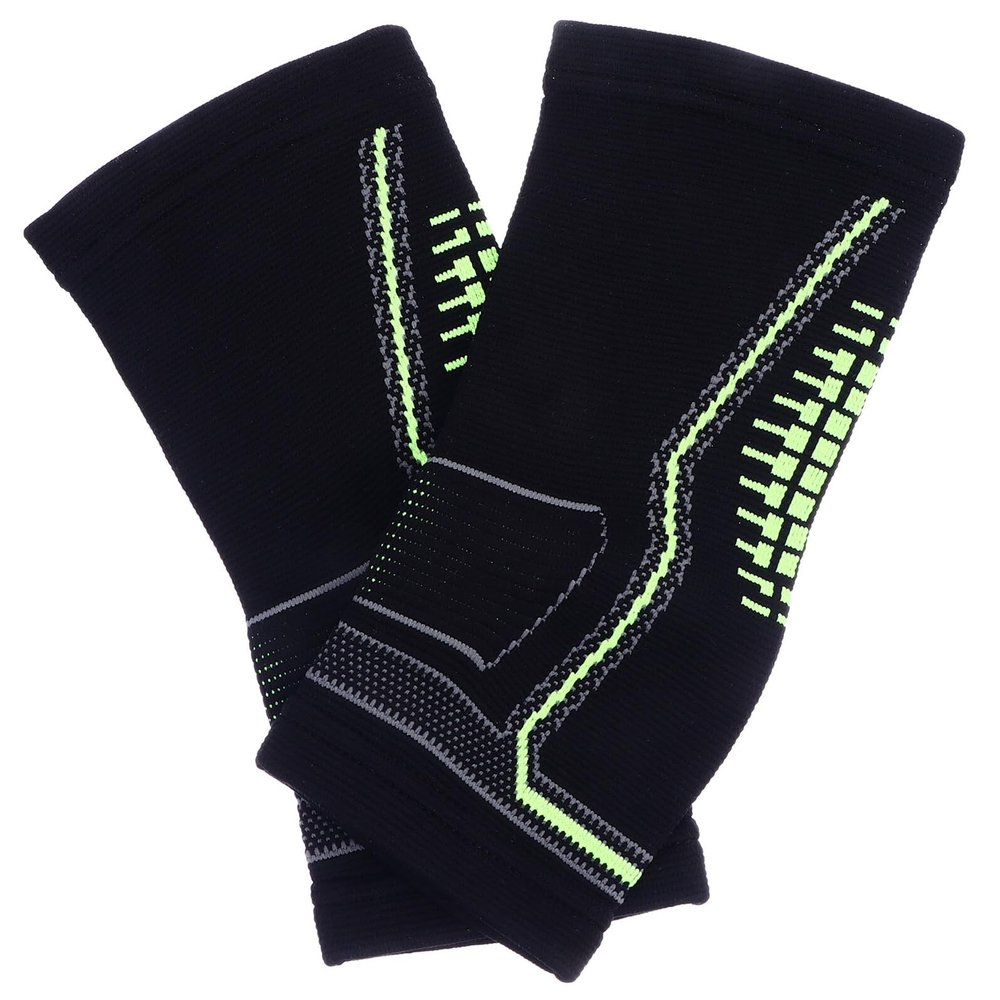 FESTFENDS Compression Ankle Brace 1 Pair Green Sports Ankle Support Sleeve for Basketball Men Size M 38-40