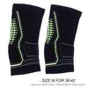 FESTFENDS Compression Ankle Brace 1 Pair Green Sports Ankle Support Sleeve for Basketball Men Size M 38-40 view 2