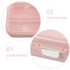 TOVINANNA Weekly Pill Organizer Large 7 Compartments Portable Medicine Case with Sealed Lid Compact Pill Holder for Travel and Daily Use for Purse Or Bag view 3