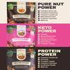 SteadyCrunch Keto Protein Nut Mix - Assorted High Protein Snacks Variety Pack for Adults - Low Carb & Sugar Free Keto Snacks - Non-GMO & Vegan Diabetic Friendly Mixed Nuts - Pack of 3 (8 oz) view 4