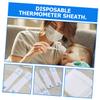 Abaodam Disposable Protective Thermometer Sensor Covers Sleeves 200pcs General Use One-time Use for Home Health Monitoring view 4