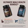 Saw Palmetto with Nettle & Pumpkin + L-Arginine with L-Citrulline Supplement Bundle for Men - Prostate Health & Nitric Oxide Production Bundle for Active Male Health - 60 Servings of Each view 3