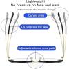 Kloiadka Auto Focus Glasses Self Adjusting, Anti Blue Light Reading for Men Women Metal Frame Adjusting (2pcs Gold,3) view 2