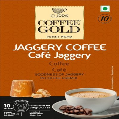 Coffee Gold Instant Madras Coffee Powder with Jaggery (Gur)