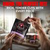 Jerzey Jerky Brisket Beef Jerky Variety Pack Healthy Protein Snacks with Rich, Authentic Flavor 6g of Protein Per Serving, Made with 100% Beef (5 Pack) view 4