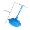 Abaodam 2pcs Blue Electrostatic Duster with Handle for Household and Car Dust Removal, Non-extendable Reusable Cleaning Brush Tool for Home Ceiling Fans and Furniture view 2