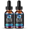 Pure Vision Drops, Official Pure Vision Eye Health Supplement Droppers - Maximum Strength, All Natural Visual Wellness & Crystal Clear View, Premium PureVision Drops Advanced Formula Reviews (2 Pack) view 1