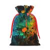 YYEPJKHMA Drawstring Pouch Colorful Music Notes Print Gift Bags For Xmas Holiday Birthday Wedding Gift Wrapping Medium view 2