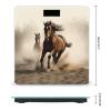 Animals Horse Running Bathroom Scale for Body Weight Bathroom Weighing Scale with Backlit LCD Display Highly Accurate Measures Weight Up to 180kg view 2