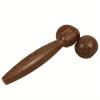 1PC Portable Massager Wooden Beauty Roller Face Lifting Tightening Neck Shape Face Skin Firming Body Leg Buttocks Back view 2