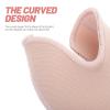 Pointe Shoe Toe Cushions 6 Pair Toe Protector Pads Women Dancers Forefoot Cushion Knitted Fabric Ballet Toe Pads Dancing Shoes Comfort Elastic Adjustable Size(8.5x7.5cm) view 4